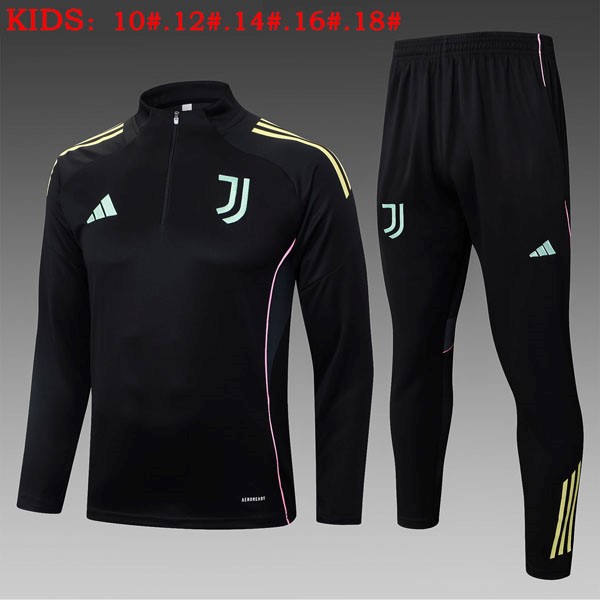 Ninos Sudadera De Training Juventus 2025-2026 Negro 5